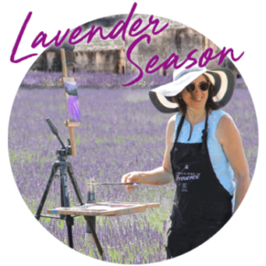 Lavender Season, Provence, Art Retreat,