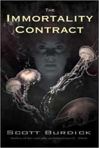 Book cover for "The Immortality Contract" by Scott Burdick