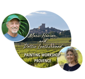 Marc Hanson and Dottie Leatherwood_Workshop in Provence