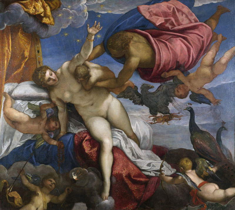 "The Origin of the Milky Way" by Tintoretto