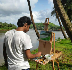 Ritesh Jadhav Plein Air Painting